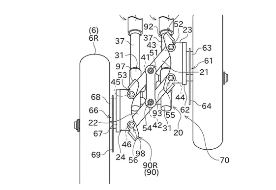 Kawasaki LMW trike patent